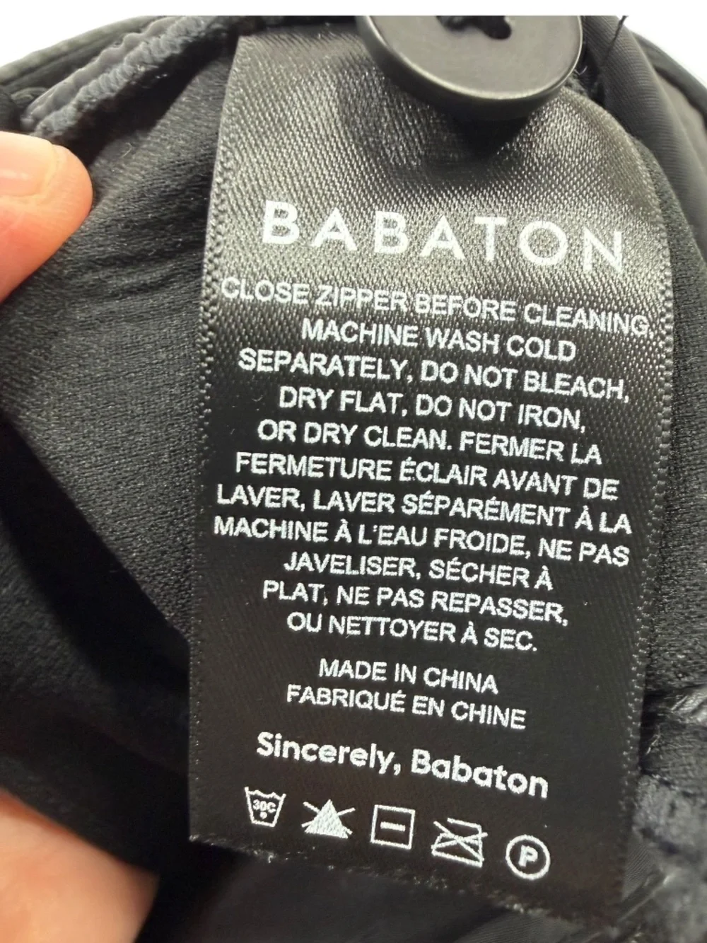 Aritzia Babaton Command Cropped Pant 0